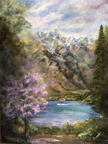 Tanya Celine Walker- Springtime beneath the Remarkables