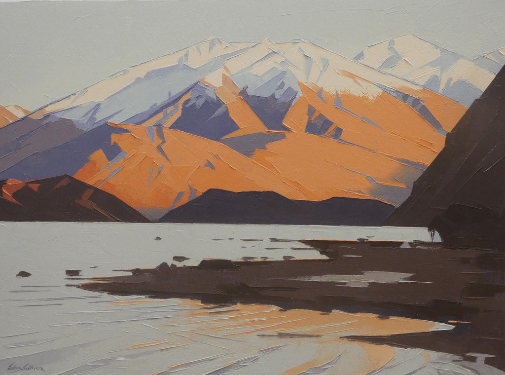 John Gillies-Buchanan Ranges and Lake Wanaka