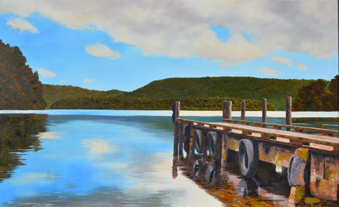 Brian McCracken-Lake Mapourika, West Coast.