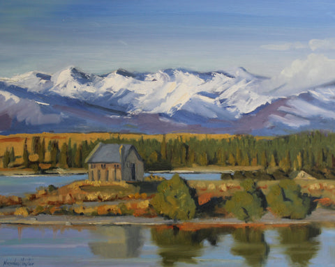 Nicholas Hayter-"Church of the Good Shepher, Lake Tekapo"