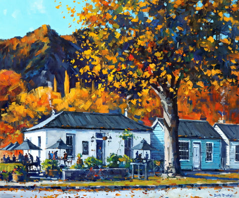 Bill Burke-Lunch at the Fork & Tap, Arrowtown