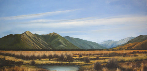 Lindsay Hazley QSM-Mararoa valley looking toward Mavora