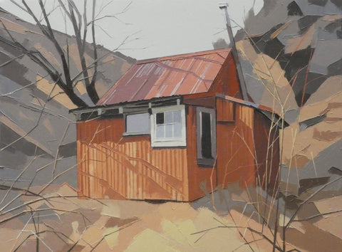 John Gillies-Road Mender's Hut, Skippers Canyon