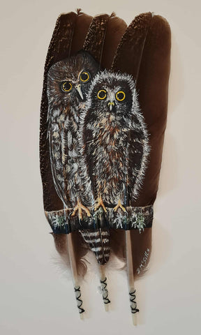 Beth McGill-Morepork Ruru Love.