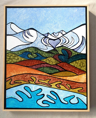 Miranda J Caird. Mountain Flow.