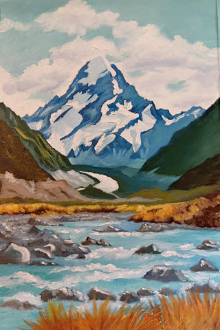Annette Dickison-Mt Cook and Tasman#15.