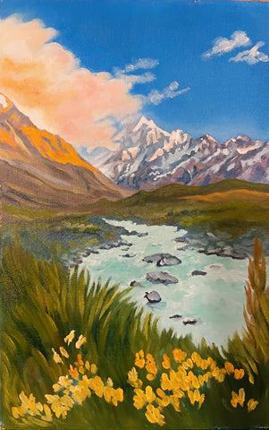 Annette Dickison-Aoraki Mt Cook and tasman #25