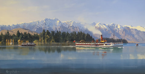 Simon Williams-On Lake Wakatipu, Queenstown.