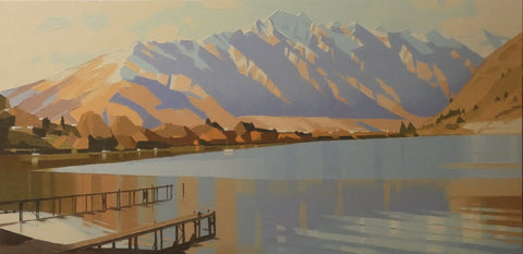 John Gillies-The Remarkables and Lake Wakatipu