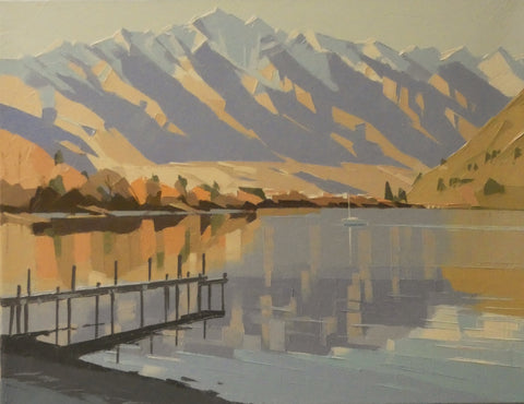 John Gillies-The Remarkables and Lake Wakatipu