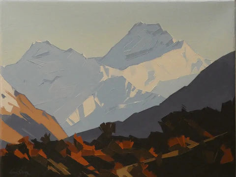 John Gillies-Dawn Aoraki-Mt Cook.