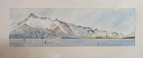 Rex Mills-Afternoon Chill Lake Wakatipu.