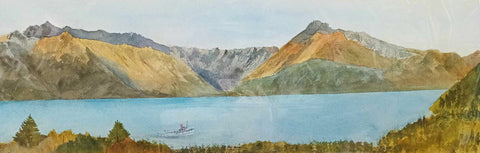 Rex Mills-The last trip for the day, Lake Wakatipu