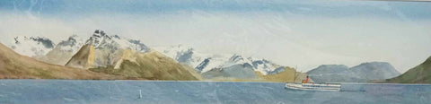 Rex Mills-The long view, Lake Wakatipu