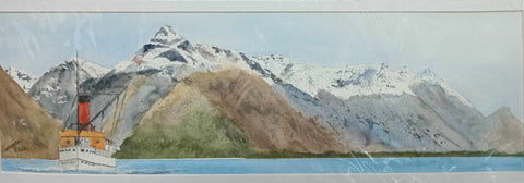 Rex Mills-TSS Earnslaw Lake Wakatipu