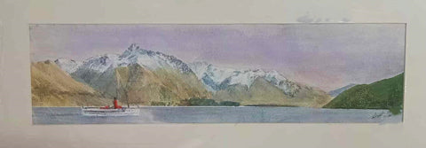 Rex Mills-Unusual Light over Lake Wakatipu