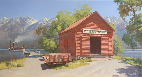 Simon Williams-The Glenorchy Red Shed.