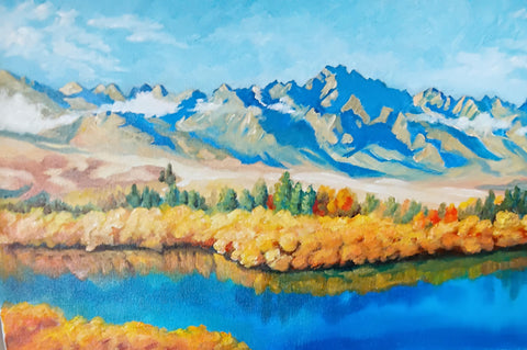 Annette Dickison-Remarkables and Kawarau River#13