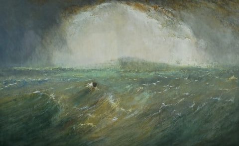 Ashley Shaw-Squally in the Foveaux Strait.