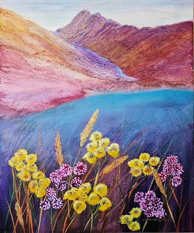 Clare Riddington Jones-Summer Wildflowers.