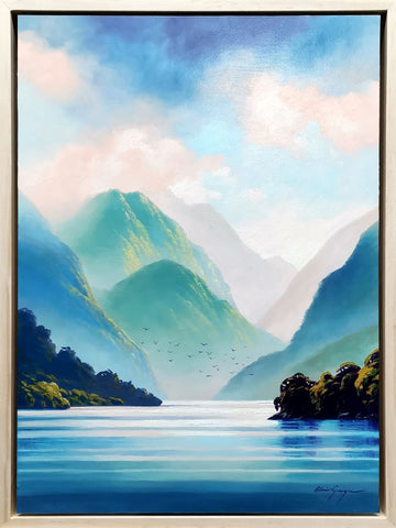 Blair Greig-Sun and clouds, Fiordland