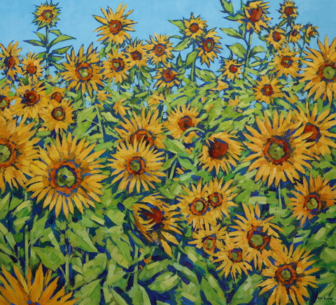 Bill Burke-Sunflowers