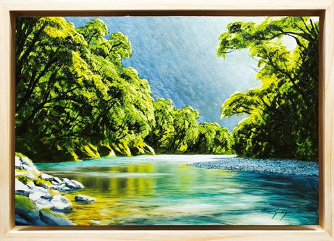Blair Greig-Sunlit Canopy, Clinton river