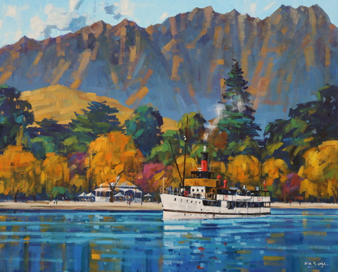 Bill Burke-TSS Earnslaw Queenstown Cruise