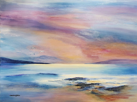 Clare Riddington Jones-The Glow of Sunset