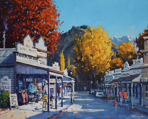 Bill Burke-"The Wool Press, Arrowtown"