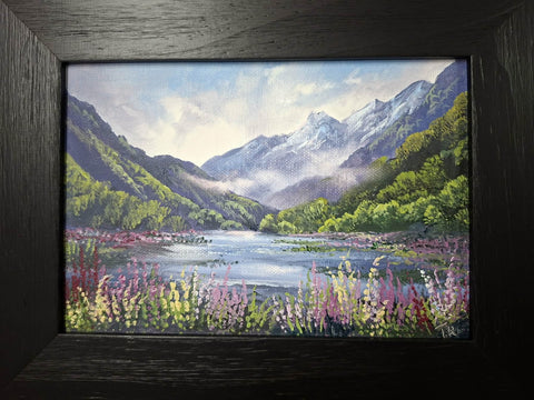 Tony Roche-Dart River and Lupins #476