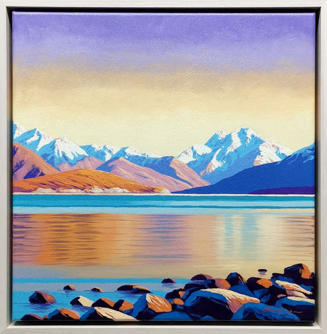 Blair Greig-Violet Sky, Lake Tekapo.
