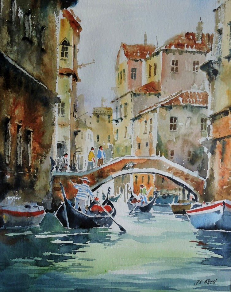 Keith Reed-Water traffic, Venice