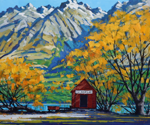 Bill Burke-Wharf Shed, Glenorchy,