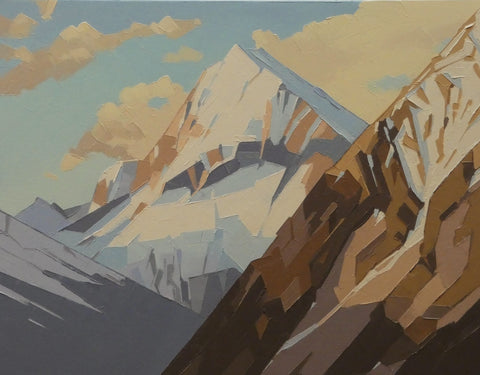 John Gillies-Dusk Aoraki-Mt Cook 2.