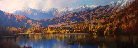 Graham Brinsley-Head of Lake Wakatipu Autumn