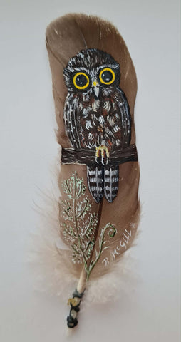 Beth McGill-7)Morepork-Ruru b) (over Ponga )