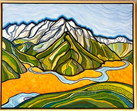 Miranda J Caird-'Routeburn Reverie '