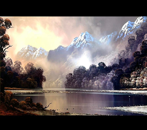 Richard Wilson-Clearing storms, Haast river