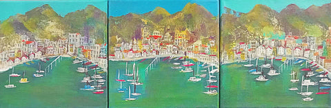 Cathy Preston-Left to right. Queenstown 1,2,3.