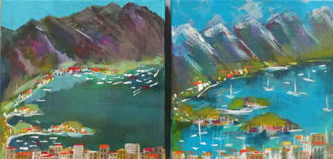 Cathy Preston-Left to right. Queenstown 4,5