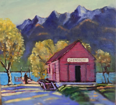 Jane McIntosh 'Glenorchy Wharf Shed,Glenorchy'