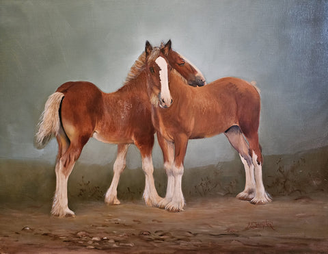 Kathie Sumpter-Dan Duftys Clydesdales