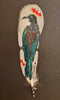 Beth McGill. Painted on a feather