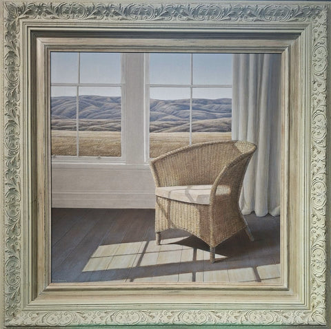 Neil Driver-The Cane Chair, Framed Giclee print