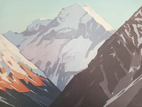 John Gillies-Dusk Aoraki-Mt Cook 2