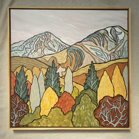 Miranda J Caird- 'Folded Strata "