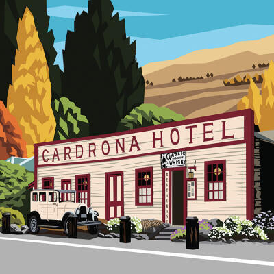 Ira Mitchell-The Cardrona Hotel print