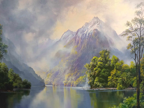 Tony Roche-Early morning On Milford Sound