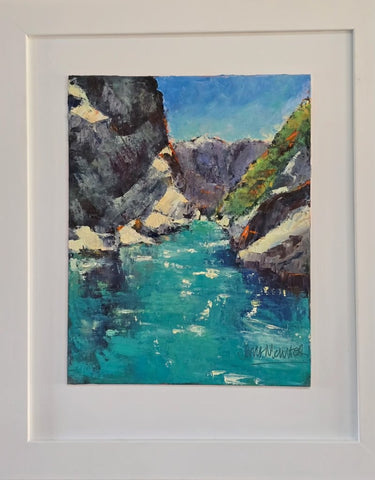 Jane McIntosh- Shotover River downstream , Queenstown.